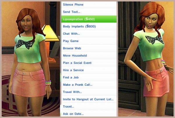 body mod for sims 4